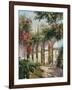 Mission Gardens-Alberto Pasini-Framed Art Print