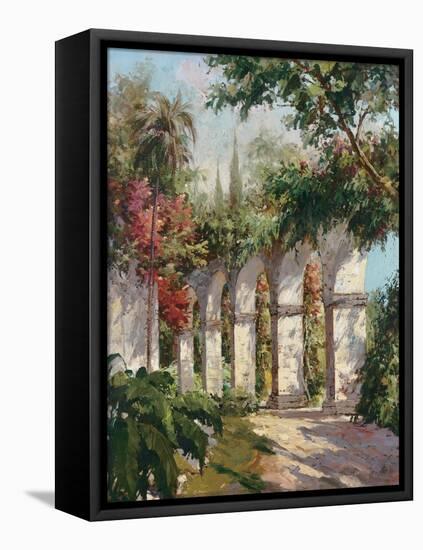 Mission Gardens-Alberto Pasini-Framed Stretched Canvas