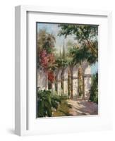 Mission Gardens-Alberto Pasini-Framed Art Print