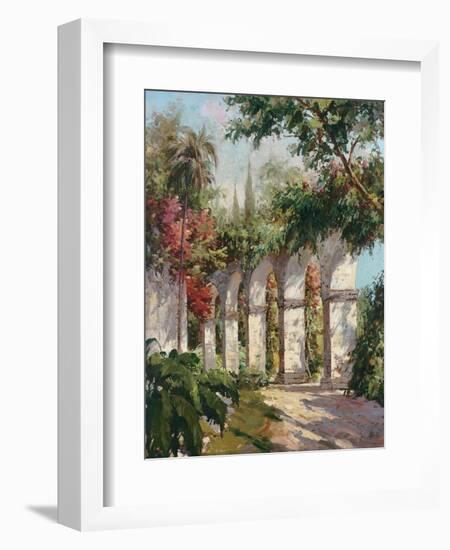 Mission Gardens-Alberto Pasini-Framed Art Print