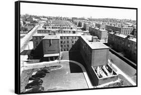 Mission Hill Housing Development-null-Framed Stretched Canvas
