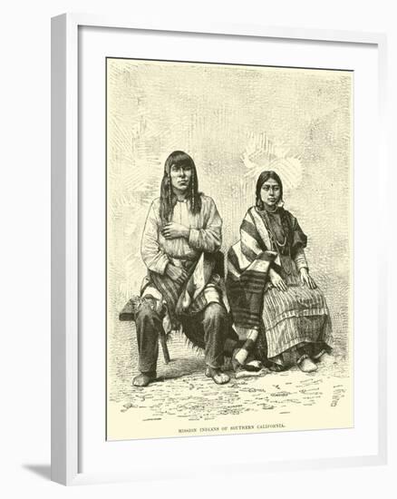 Mission Indians of Southern California-null-Framed Giclee Print