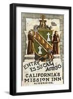 Mission Inn, Riverside, California-null-Framed Art Print