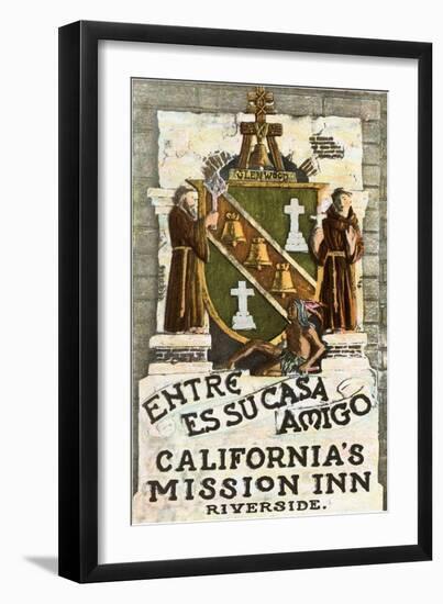 Mission Inn, Riverside, California-null-Framed Art Print