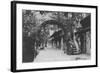 Mission Inn View at Riverside, California Photograph - Riverside, CA-Lantern Press-Framed Art Print