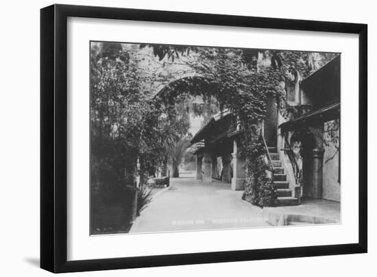Mission Inn View at Riverside, California Photograph - Riverside, CA-Lantern Press-Framed Art Print