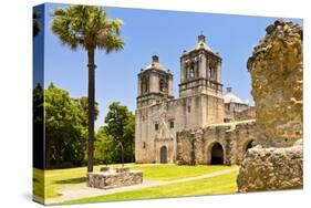 Mission Nuestra Senora De La Purisima Concepcion, Mission Concepcion, San Antonio, Texas, U.S.A.-Kav Dadfar-Stretched Canvas