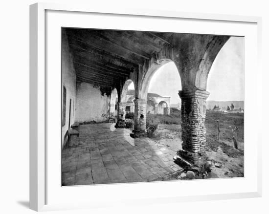 Mission of San Juan, Yosemite Valley, California, USA, 1893-John L Stoddard-Framed Giclee Print