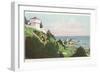 Mission Point, Mackinac Island, Michigan-null-Framed Art Print