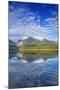 Mission Reservoir, Peaks of the Mission Mountains Near St Ignatius, Montana, USA-Chuck Haney-Mounted Photographic Print