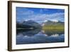 Mission Reservoir, Peaks of the Mission Mountains Near St Ignatius, Montana, USA-Chuck Haney-Framed Photographic Print