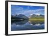 Mission Reservoir, Peaks of the Mission Mountains Near St Ignatius, Montana, USA-Chuck Haney-Framed Photographic Print