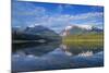 Mission Reservoir, Peaks of the Mission Mountains Near St Ignatius, Montana, USA-Chuck Haney-Mounted Photographic Print