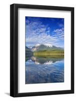 Mission Reservoir, Peaks of the Mission Mountains Near St Ignatius, Montana, USA-Chuck Haney-Framed Photographic Print