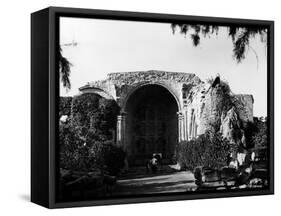 Mission Ruins-null-Framed Stretched Canvas