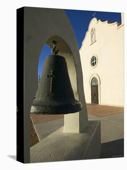 Mission San Antonio de Los Tiguas, El Paso, Texas, USA-Walter Bibikow-Stretched Canvas