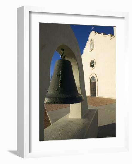 Mission San Antonio de Los Tiguas, El Paso, Texas, USA-Walter Bibikow-Framed Photographic Print