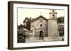 Mission San Buenaventura, Ventura-null-Framed Art Print