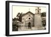 Mission San Buenaventura, Ventura-null-Framed Art Print