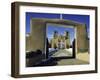 Mission San Francisco De Asis, Ranchos De Taos, New Mexico, USA-Walter Rawlings-Framed Photographic Print