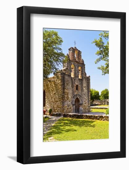 Mission San Francisco De La Espada, San Antonio, Texas, United States of America, North America-Kav Dadfar-Framed Photographic Print
