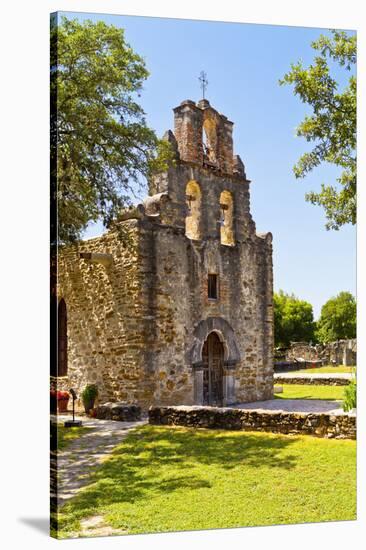 Mission San Francisco De La Espada, San Antonio, Texas, United States of America, North America-Kav Dadfar-Stretched Canvas