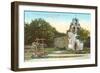 Mission San Francisco de la Espada, San Antonio, Texas-null-Framed Art Print