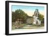 Mission San Francisco de la Espada, San Antonio, Texas-null-Framed Art Print