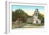 Mission San Francisco de la Espada, San Antonio, Texas-null-Framed Art Print