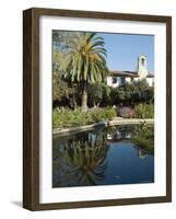 Mission San Jaun Capistrano, California, USA-Ethel Davies-Framed Photographic Print