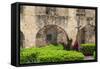 Mission San Jose in San Antonio, Texas, USA-Chuck Haney-Framed Stretched Canvas