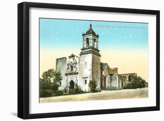 Mission San Jose, San Antonio, Texas-null-Framed Art Print