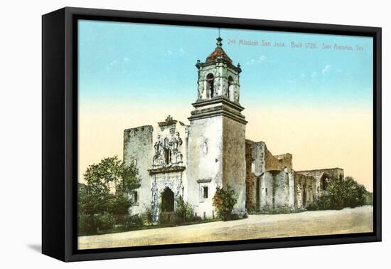 Mission San Jose, San Antonio, Texas-null-Framed Stretched Canvas