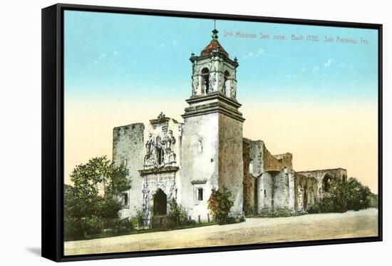 Mission San Jose, San Antonio, Texas-null-Framed Stretched Canvas