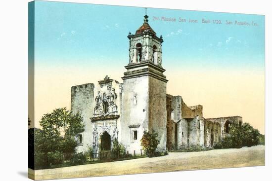 Mission San Jose, San Antonio, Texas-null-Stretched Canvas