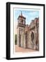 Mission San Jose, San Antonio, Texas-null-Framed Art Print