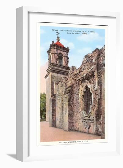 Mission San Jose, San Antonio, Texas-null-Framed Art Print