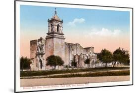 Mission San Jose, San Antonio, Texas-null-Mounted Art Print