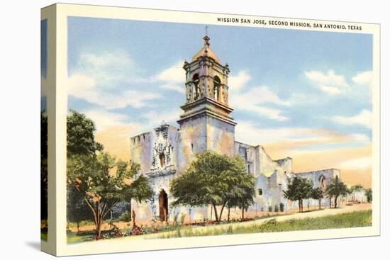 Mission San Jose, San Antonio, Texas-null-Stretched Canvas