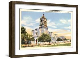 Mission San Jose, San Antonio, Texas-null-Framed Art Print