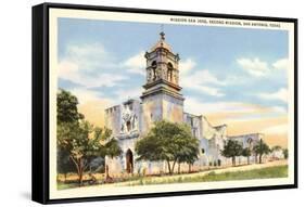 Mission San Jose, San Antonio, Texas-null-Framed Stretched Canvas