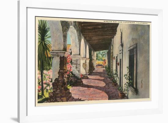 Mission San Juan Capistrano, California-null-Framed Art Print