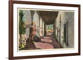 Mission San Juan Capistrano, California-null-Framed Art Print