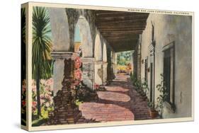 Mission San Juan Capistrano, California-null-Stretched Canvas