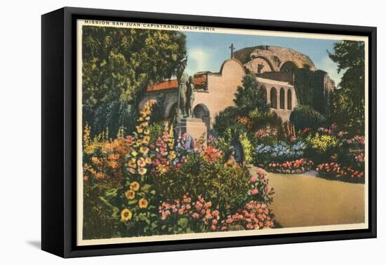 Mission San Juan Capistrano, California-null-Framed Stretched Canvas