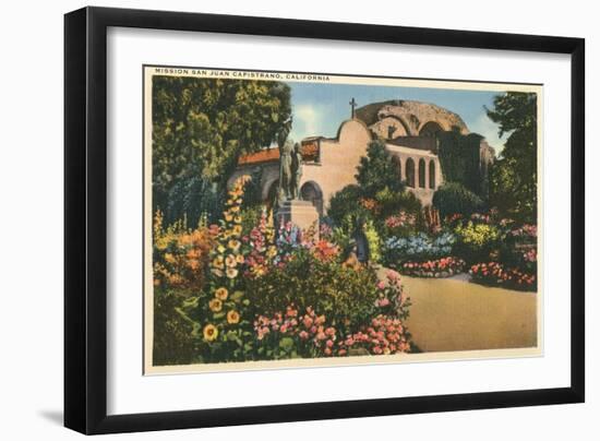 Mission San Juan Capistrano, California-null-Framed Art Print