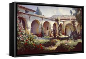 Mission San Juan Capistrano-Charles Austin-Framed Stretched Canvas
