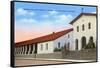 Mission San Luis Obispo, California-null-Framed Stretched Canvas