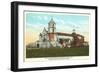 Mission San Luis Rey, Oceanside, San Diego County, California-null-Framed Art Print