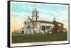 Mission San Luis Rey, Oceanside, San Diego County, California-null-Framed Stretched Canvas